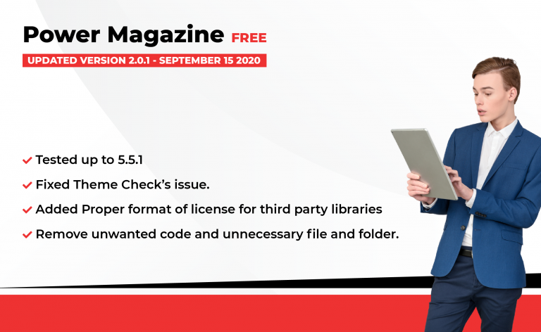 Power Magazine 2.0.1 – Multipurpose Magazine Theme