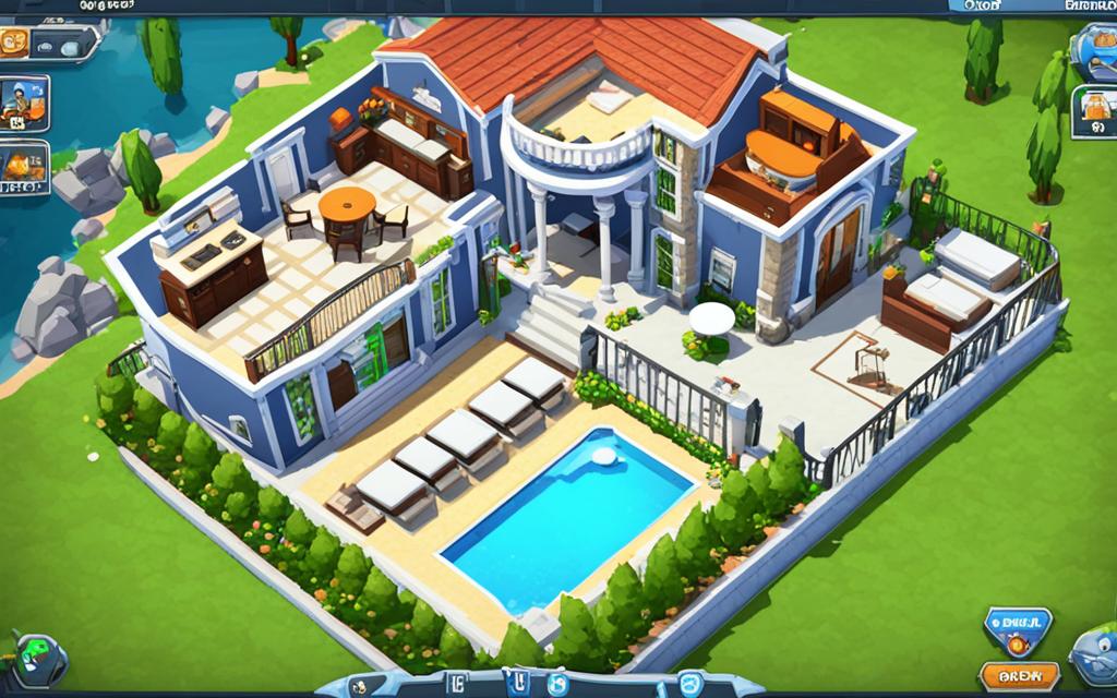 2 Player Mansion Tycoon gameplay