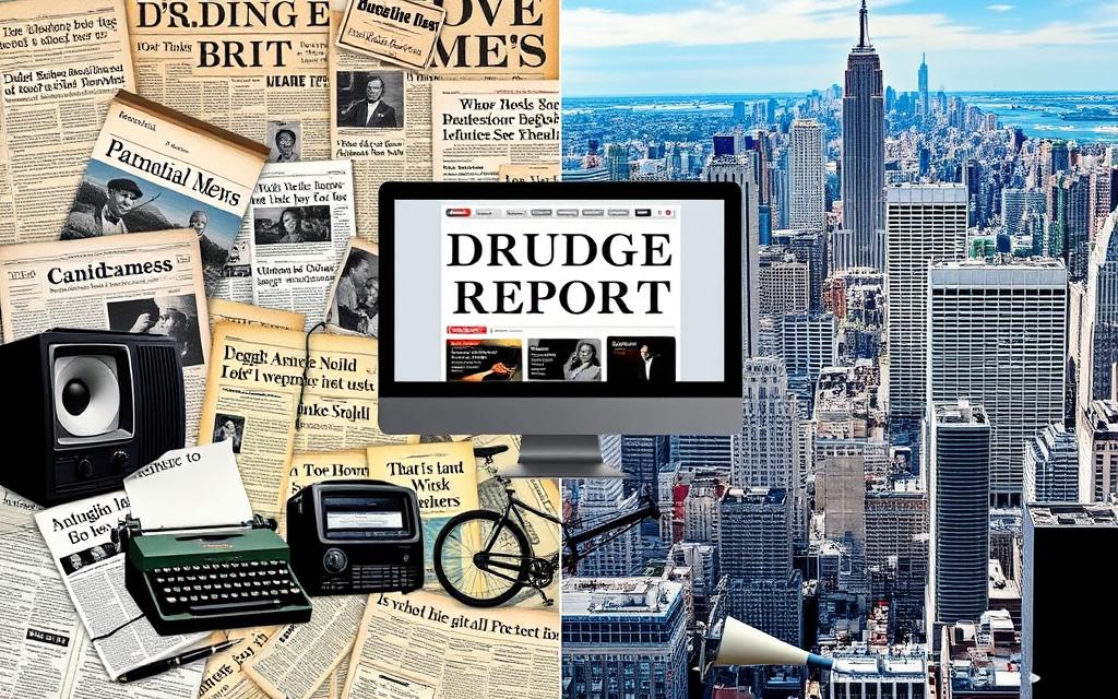 Drudge Report history and media influence