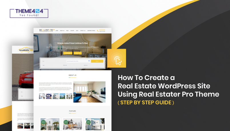 Stepwise guidelines to get Real Estate website using Real Estater Pro