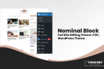 Nominal Block Full Site Editing Theme